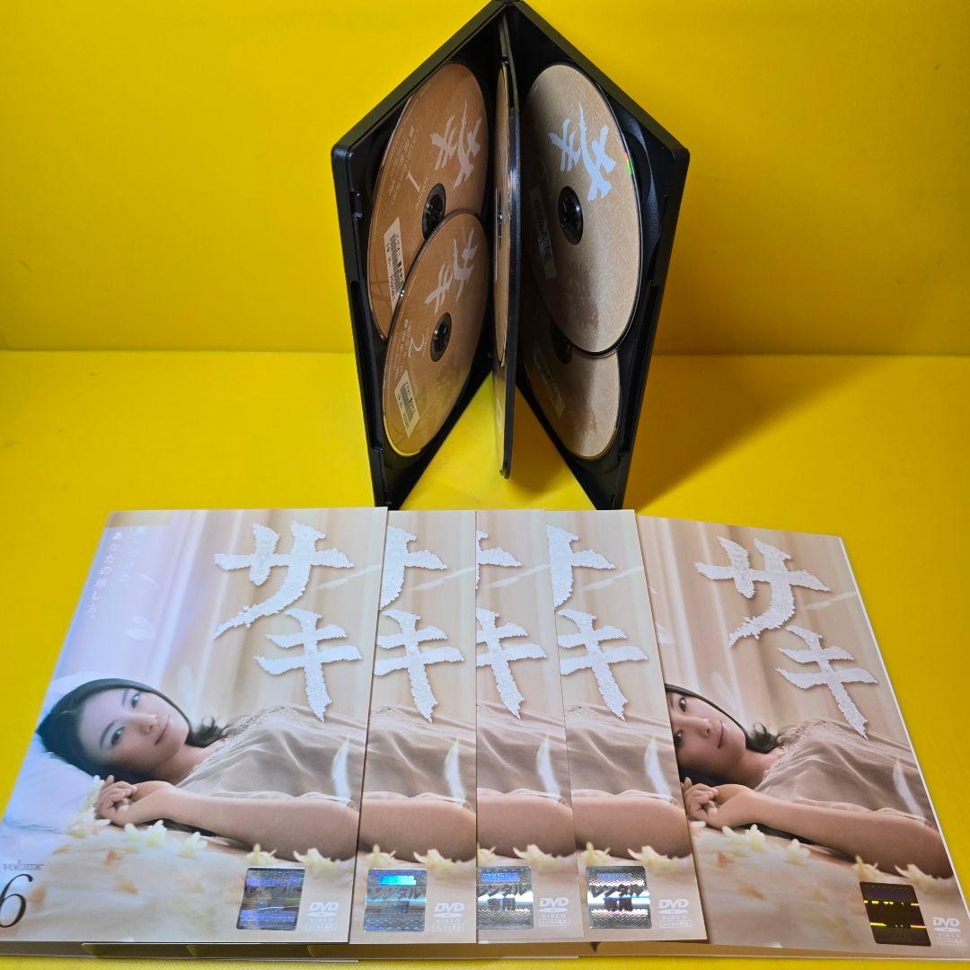 ※2点纏め　新品ケース交換済み「サキ 」DVD 全6巻全話セット