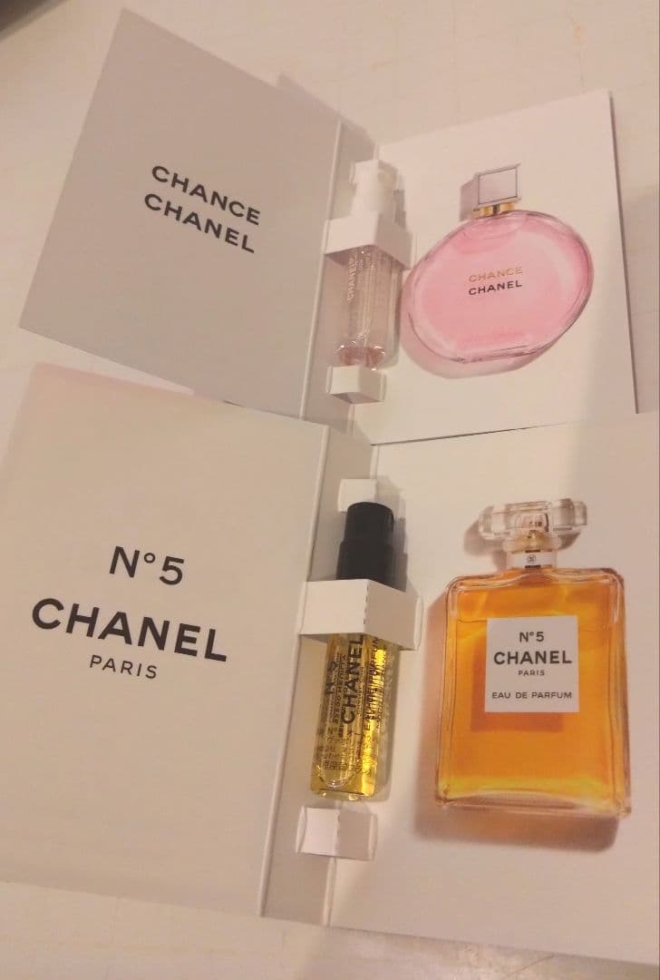 シャネルChance & N°5 Chanel ミニ香水セット - メルカリ