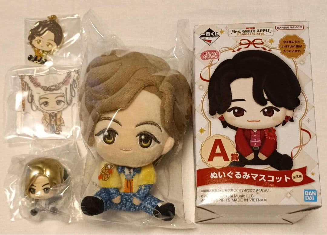 一番くじ Mrs. GREEN APPLE A賞・F賞・C賞・D賞 藤澤涼架 - メルカリ