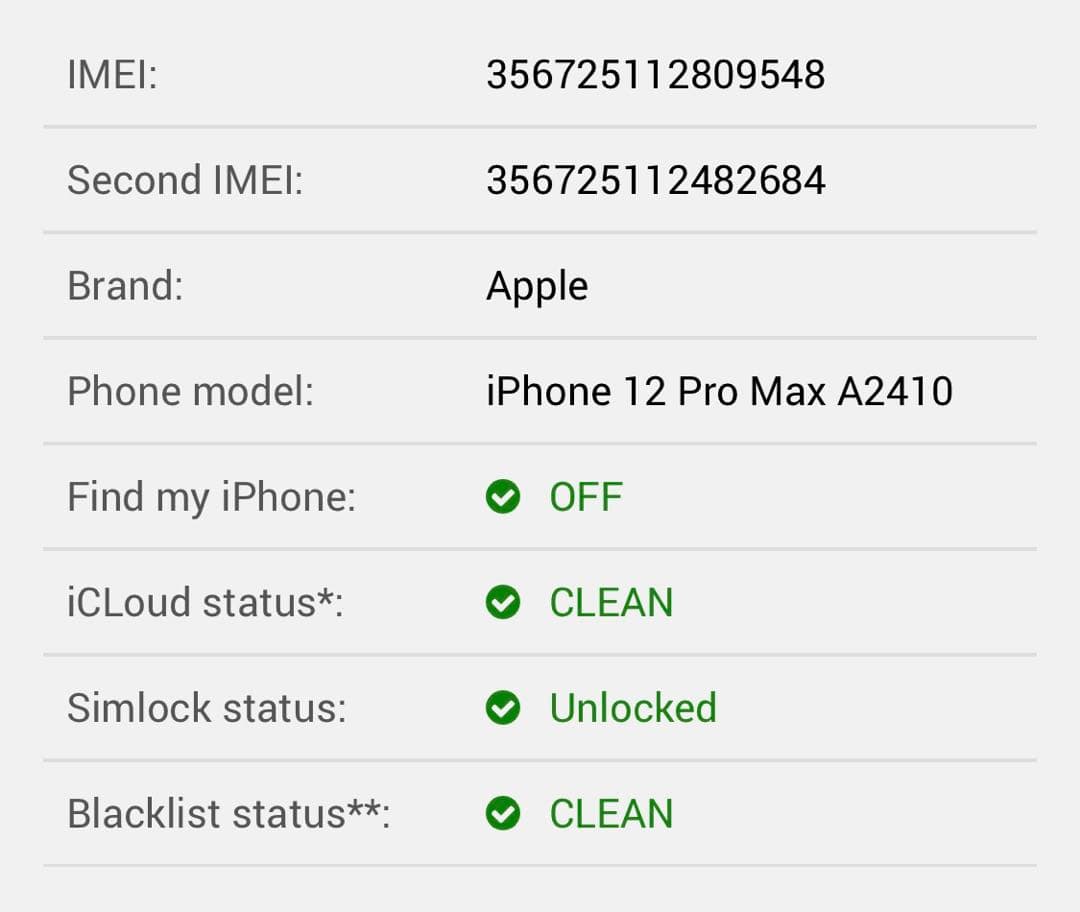 iPhone 12ProMax 512GB バッテリー73% フレーム傷有 - メルカリ