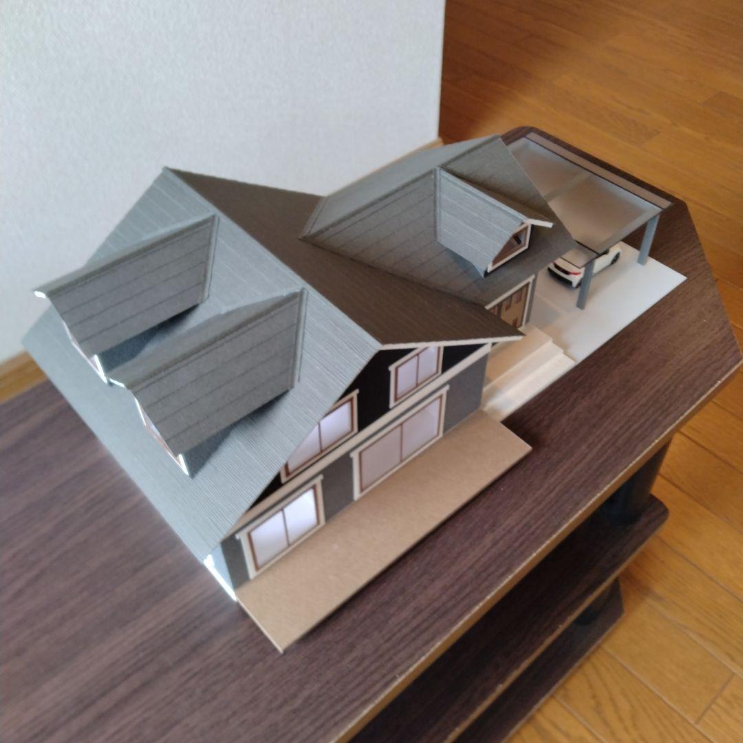 50分の1，平屋＆ロフト内外模型No.90『威風堂々328・凛』 50