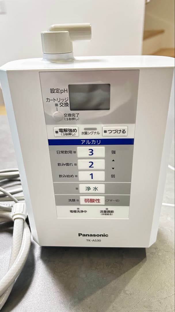 Panasonic TK-AS30 浄水機 本体セット 動作確認済 概要 アルカリイオン整水器 TK-AS30 | 還元水素水生成器／アルカリ