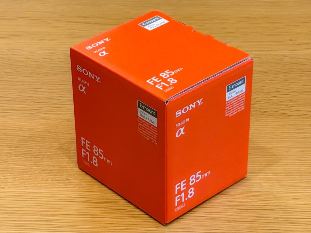 【美品】SONY FE 85mm F1.8 (SEL85F18) Amazon.com: Sony FE 85mm F1.8 Lens SEL85F18 Large Aperture for