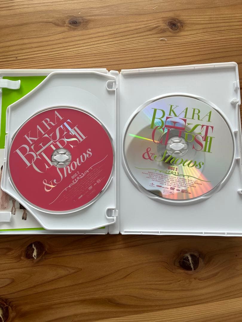 K-POP アイドル　KARA　DVD3枚組