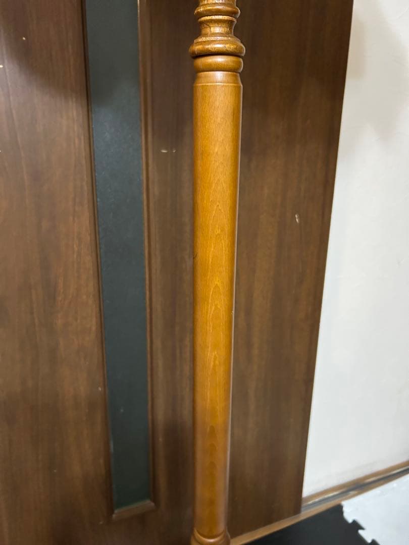 イギリス アンティーク 木製フロアランプ フロアライト スタンドライト