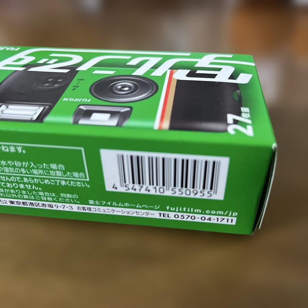 新品 未使用 写ルンです 使い捨てカメラ 使用期限 2027年5月 27枚撮