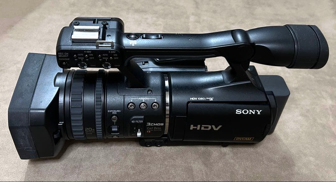 SONY HVR-V1J カムコーダー ソニー ビデオカメラ ジャンク 黒の通販は