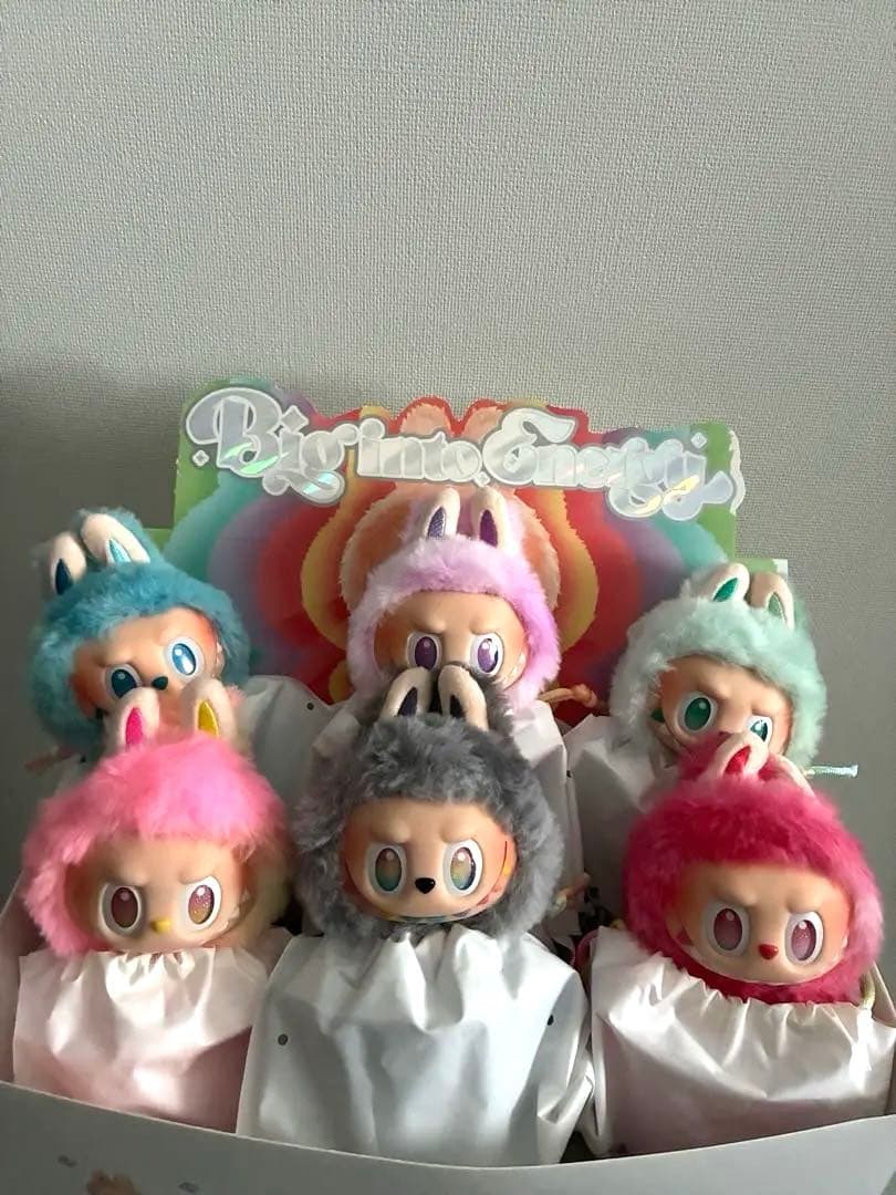 Labubuラブブ　エナジー　シークレット含む6体 THE MONSTER Big into Energy ラブブ シークレット ラブブLabubu Big