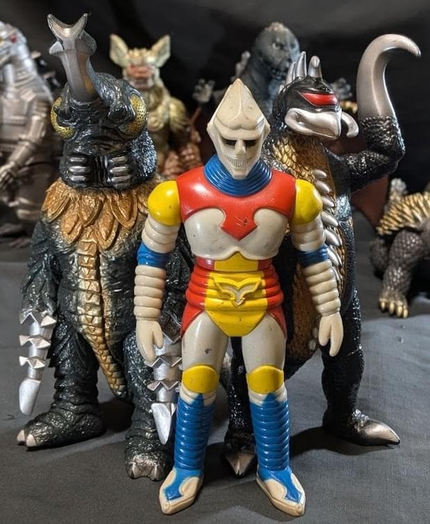 昭和ゴジラ東宝チャンピオンまつり（バンダイ）ソフビフィギュア10体