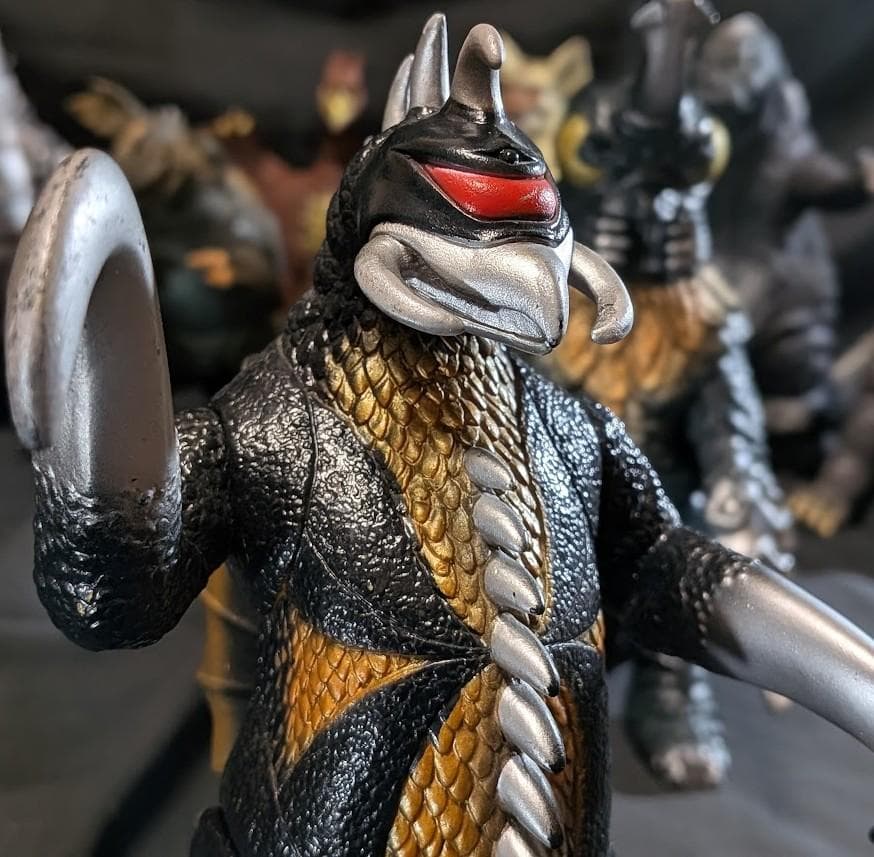 昭和ゴジラ東宝チャンピオンまつり（バンダイ）ソフビフィギュア10体