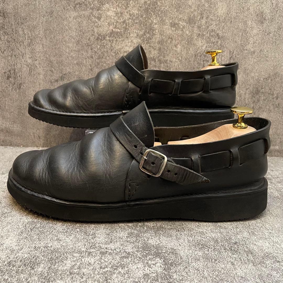 ✨人気✨オーロラシューズ ミドルイングリッシュ【26】ブラック