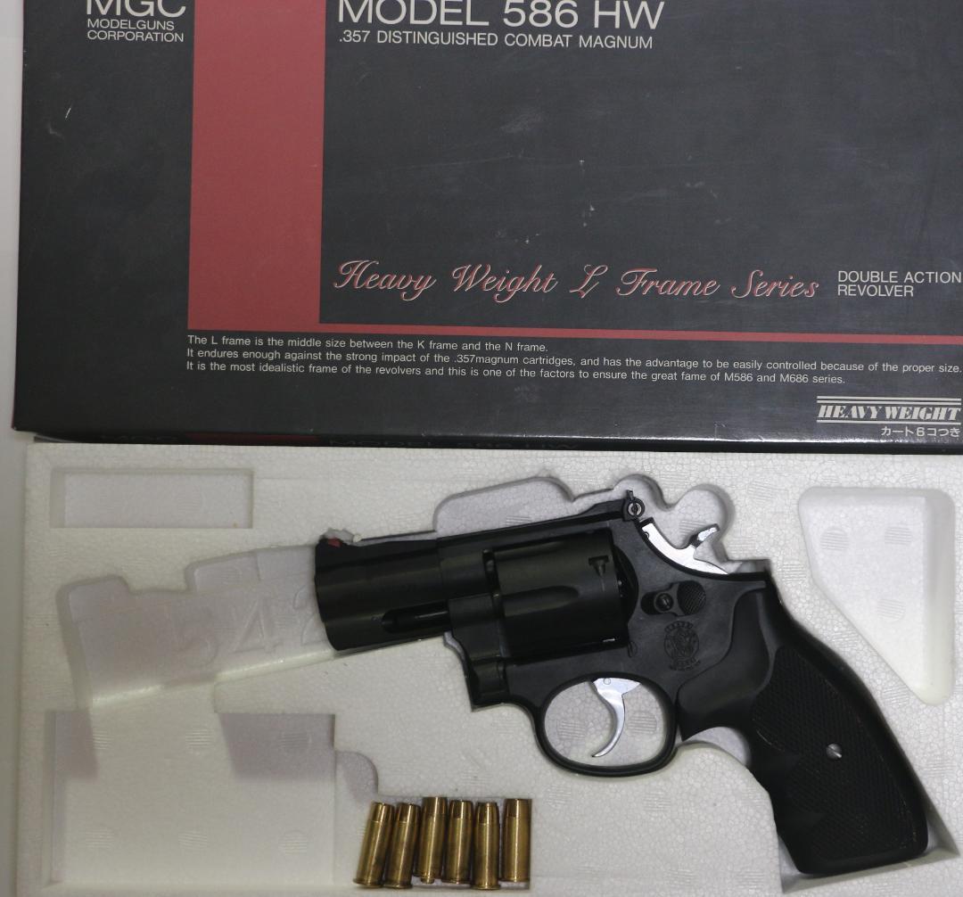 超希少！MGC　HW樹脂製モデルガン S＆W　Ｍ５８６ＨＷ　未発火 SPG合法品 楽天市場】s&w m586 モデルガンの通販