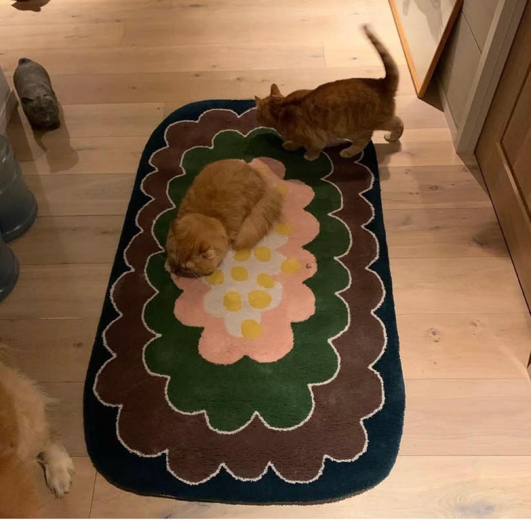 mina perhonen ミナペルホネン pudding ラグ 石田ゆり子 - メルカリ