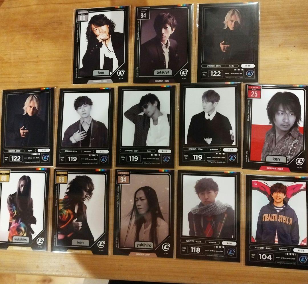 ラルクアンシエル トレーディングカード L'Arc-en-Ciel - メルカリ