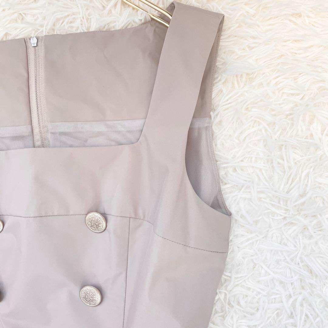 バニラ様専用☆フォクシー ひざ丈ワンピース フレア 金ボタン