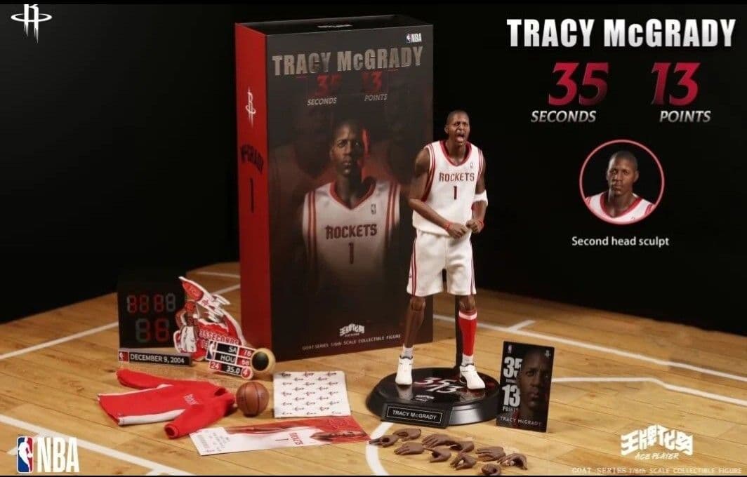 新品　1/6　トレイシー・マグレディ　アクションフィギュア　goattoys リアルマスターピース NBAコレクション/ T-MAC トレイシー・マグレディ