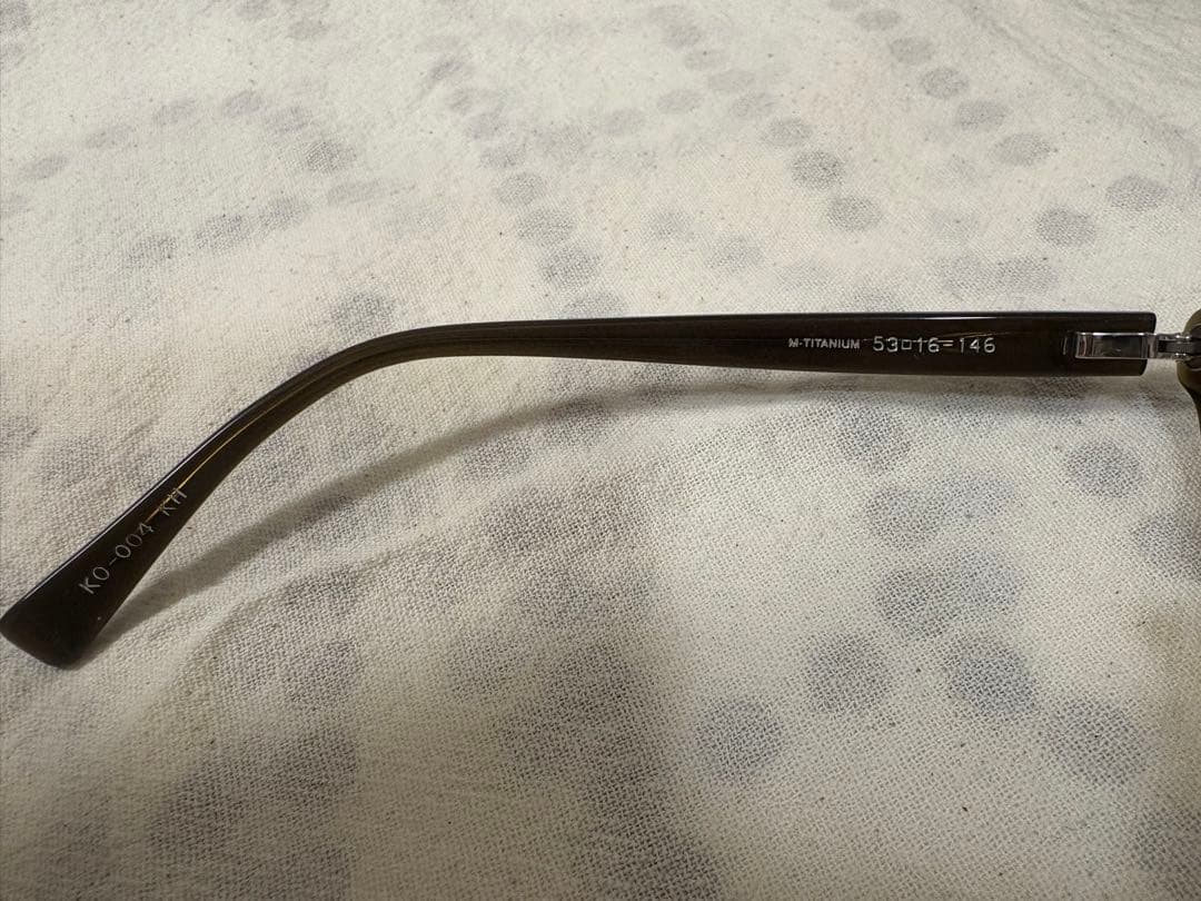 金子眼鏡店 KANEKO OPTICAL 5316-146 ダークブラウン - メルカリ