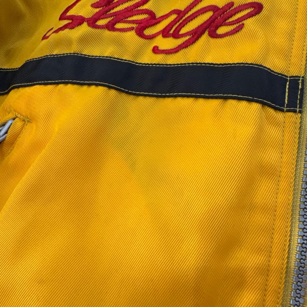 YELLOW CORN イエローコーン レーシングジャケット ワッペン 刺繍 L