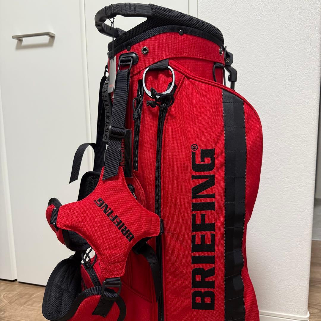 BRIEFING スタンドバッグ CR-4 限定ホリデイコレクション レッド 赤