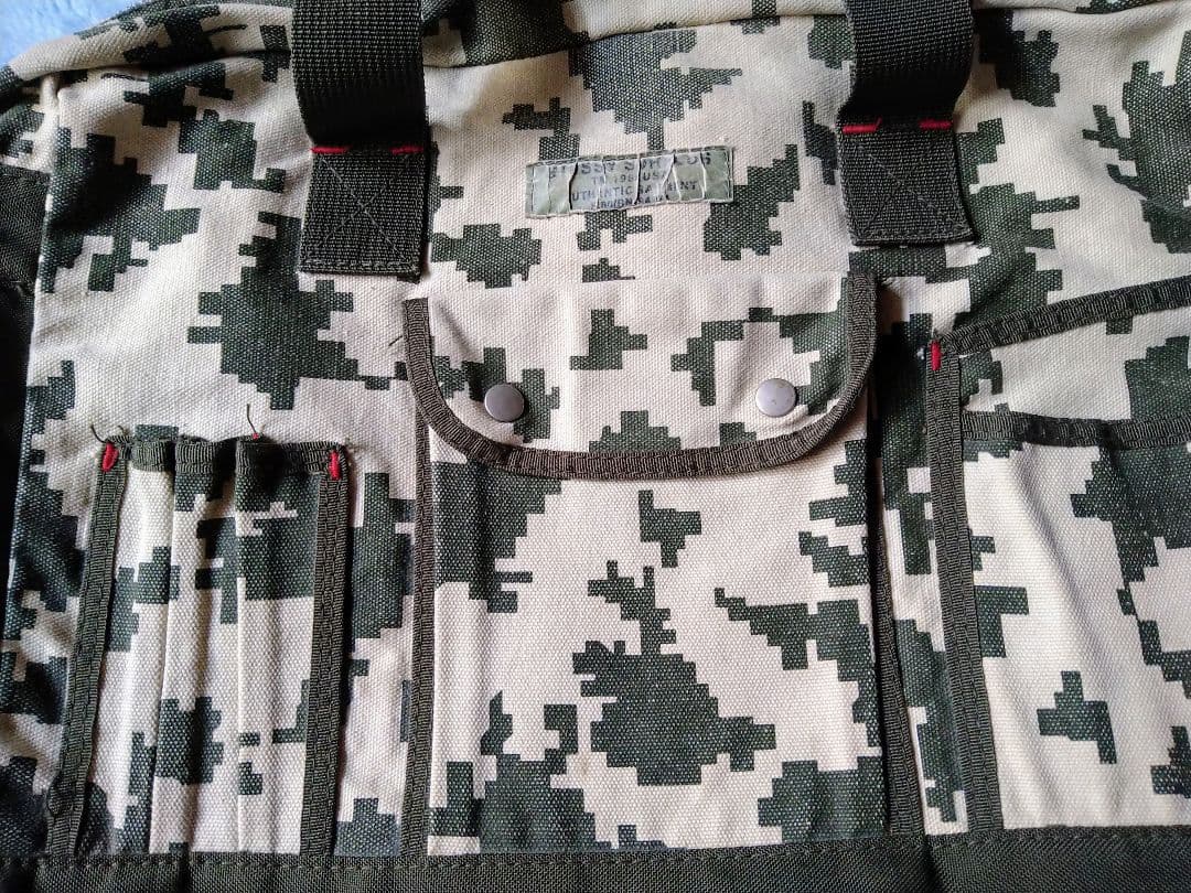 STUSSY デジカモ 迷彩 バッグ カモ ステューシー 90's レア 貴重