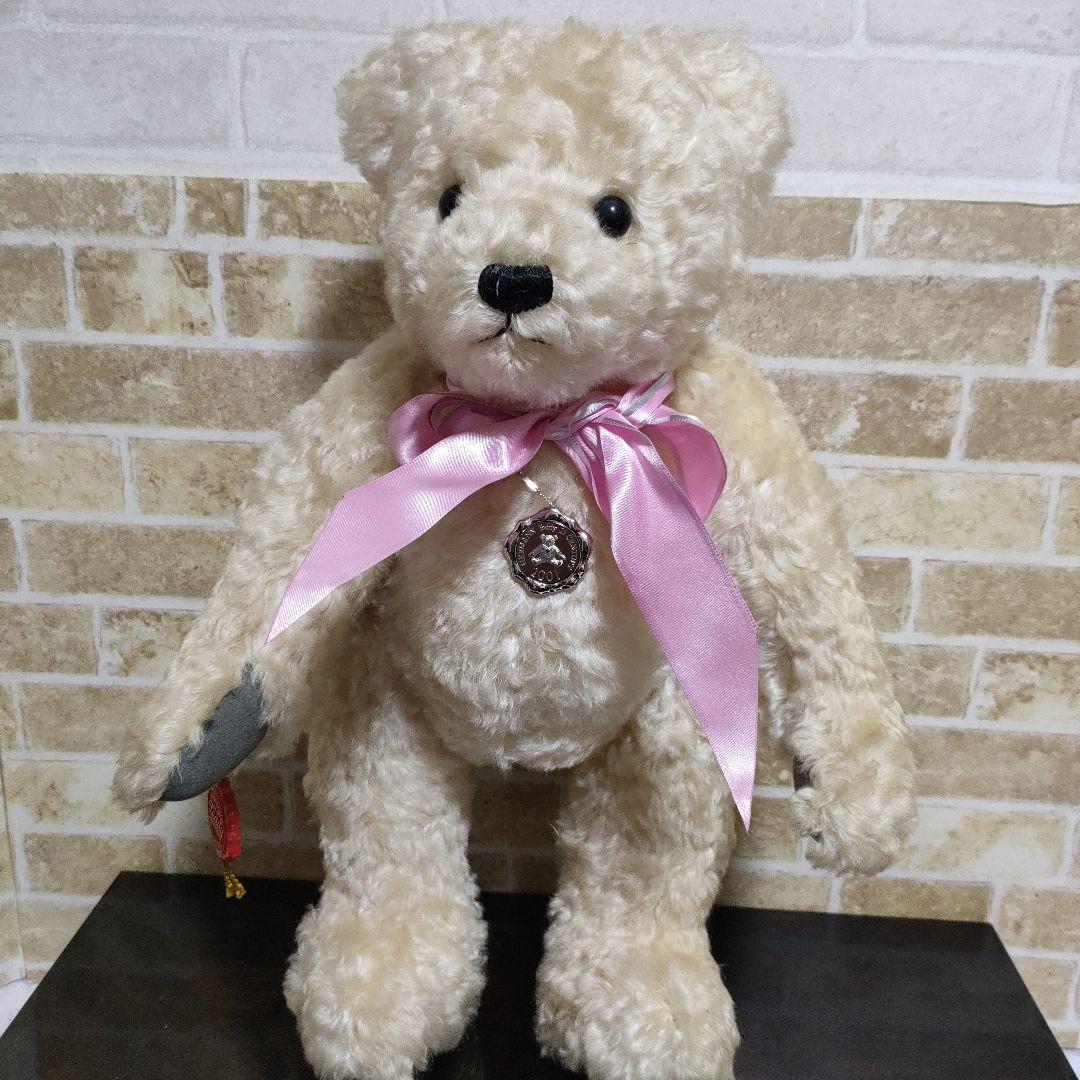 希少】HERMANN ハーマン プラチナテディ2001体限定品 45cmサイズ