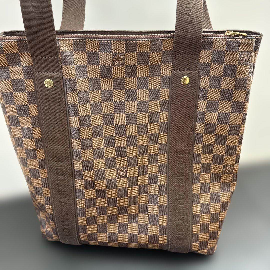 正規品】ルイヴィトン ダミエ トート カバ ボブール - メルカリ