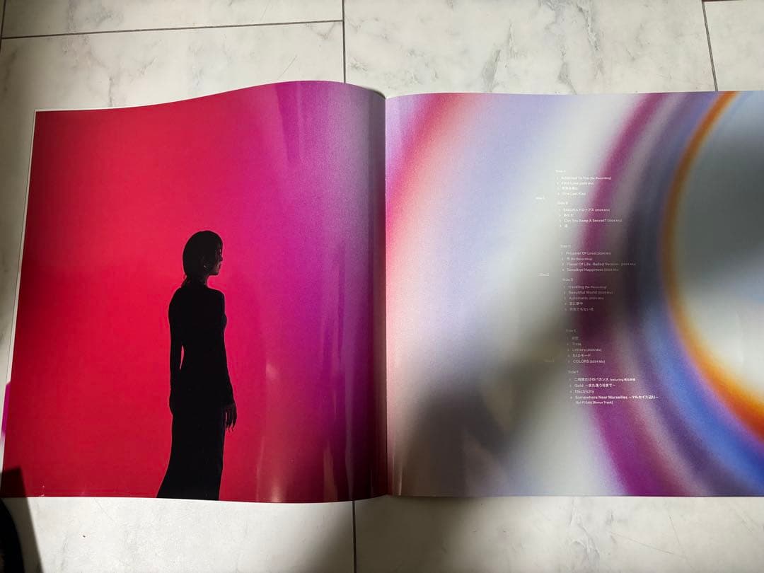 宇多田ヒカル SCIENCE FICTION LP 3枚組 帯・インナー付 - メルカリ