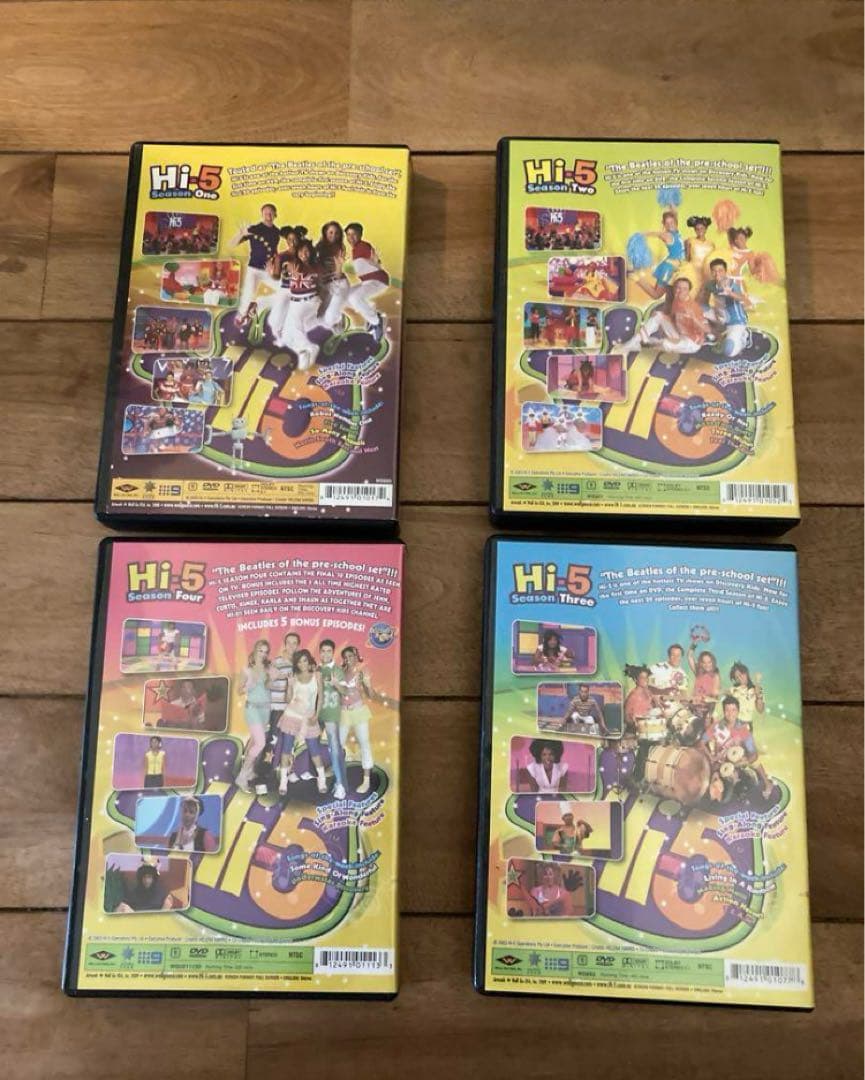 子ども英語 おうち英語Hi-5CompleteSeriesBOX DVD12枚