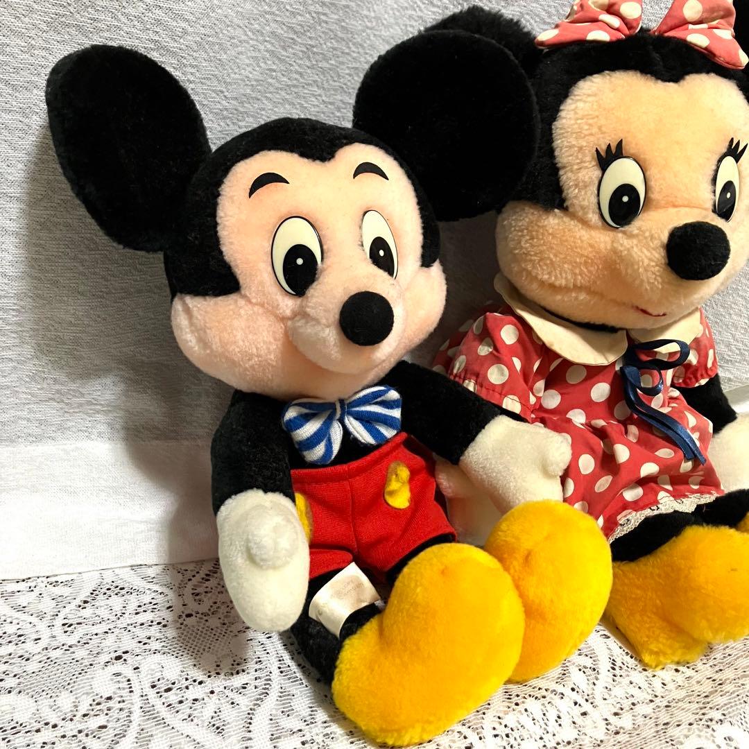 東京 サンアンドスター ディズニー ミッキー&ミニーマウス ぬいぐるみ