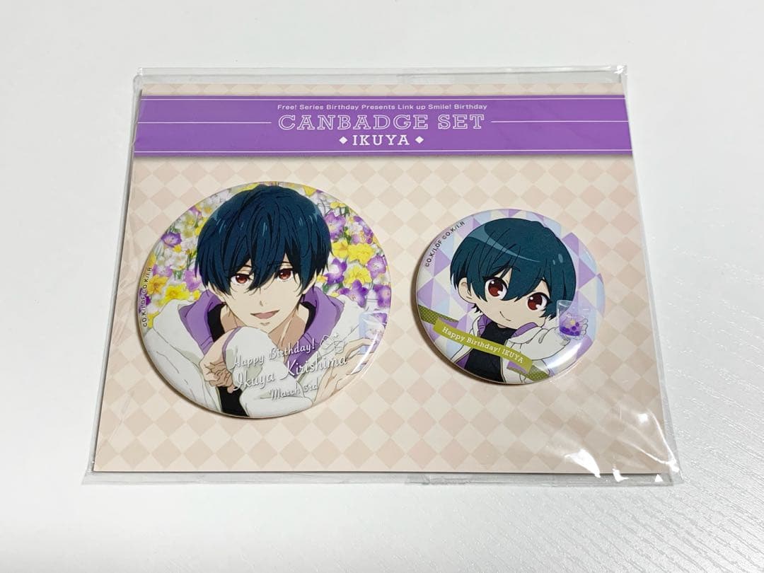 Free! Birthday 缶バッジセット 桐嶋郁弥