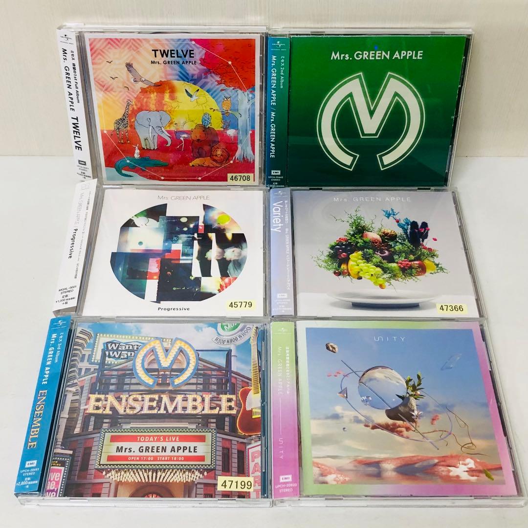 ミセスグリーンアップル Mrs.GREEN APPLE CD6枚セット - メルカリ