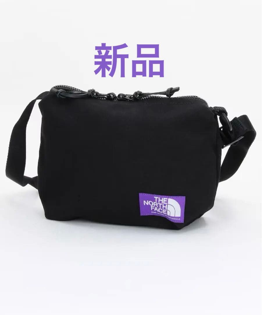 ノースフェイスパープルレーベル　フィールド スモール ショルダーバッグ ブラック ザノースフェイスパープルレーベル]フィールドスモールショルダー