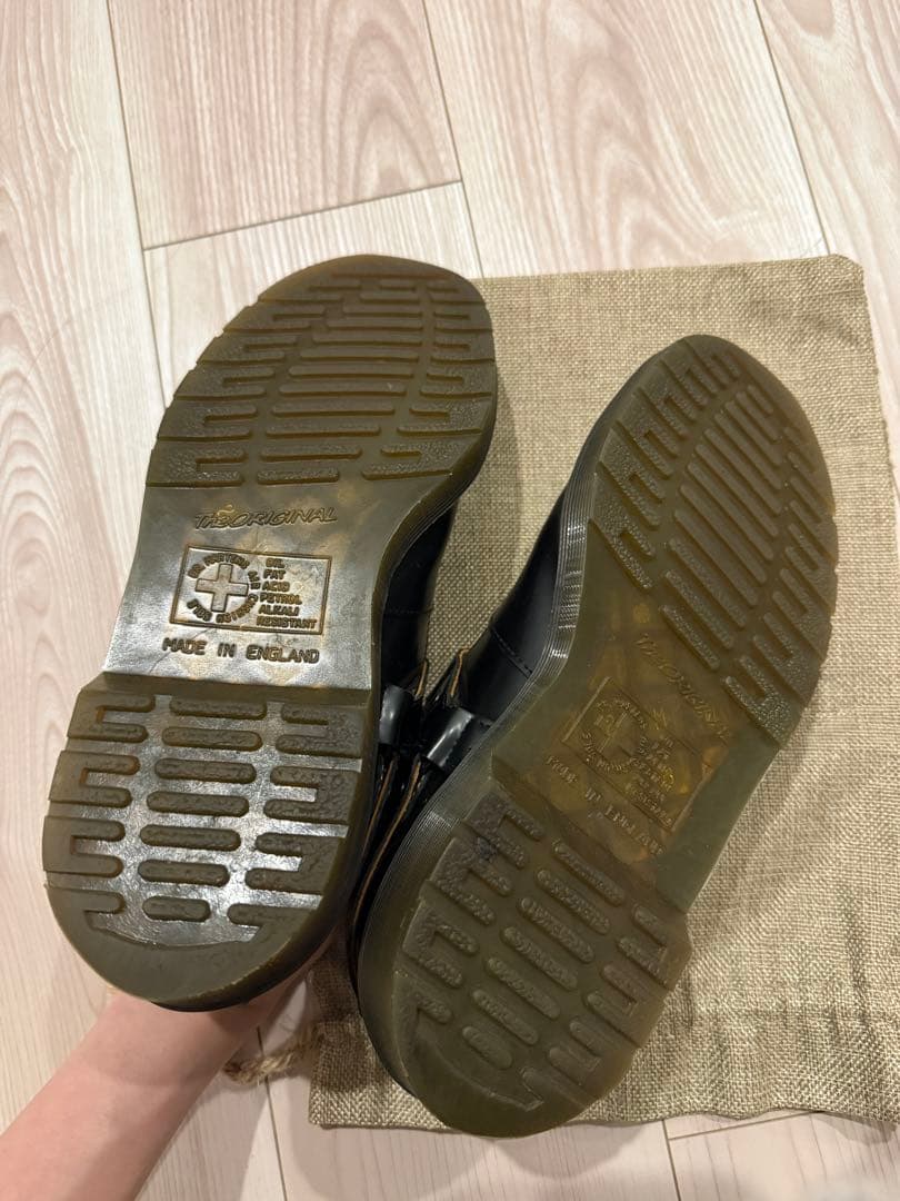 COMME des GARÇONS/Dr.MartensコラボTバーシューズ美品 - 靴