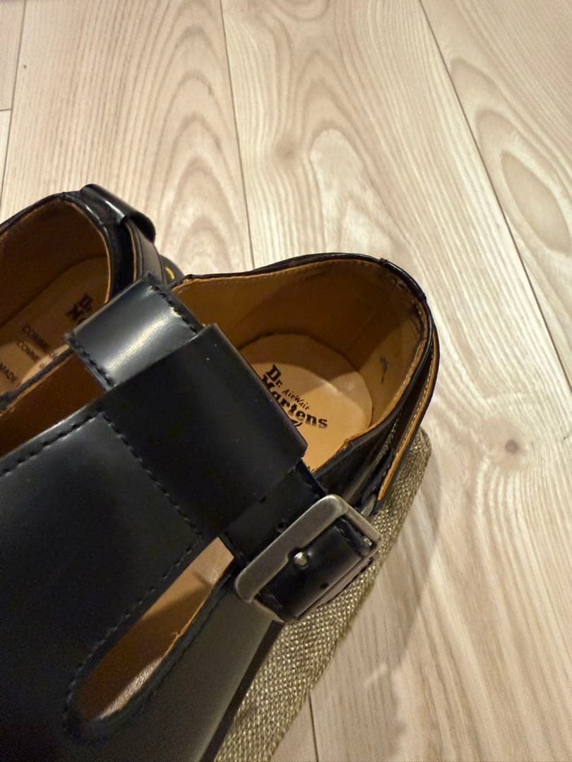 COMME des GARÇONS/Dr.MartensコラボTバーシューズ美品 - 靴