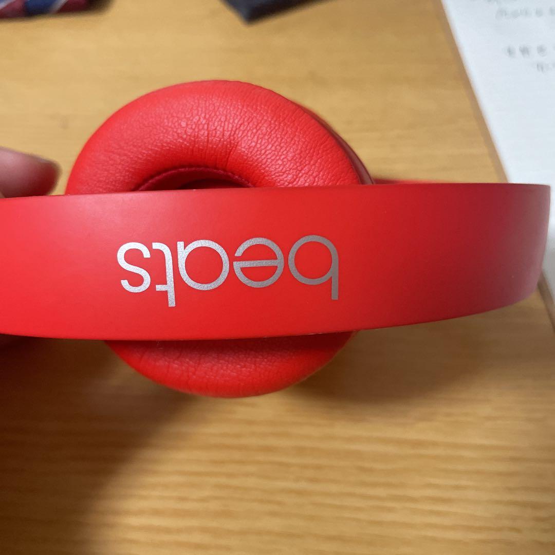 Beats by Dr Dre Solo3 ワイヤレスヘッドホン 赤 - メルカリ