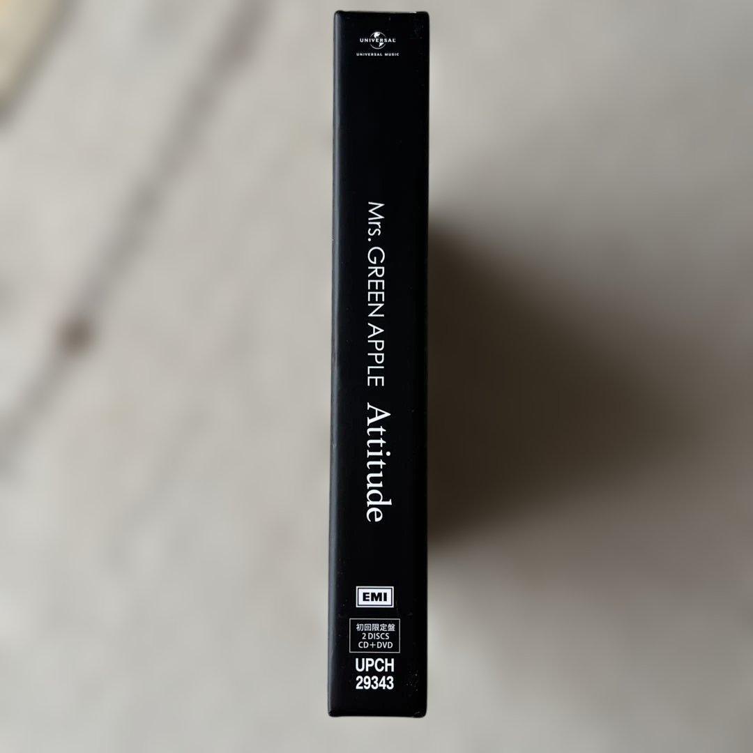 初回限定版 Mrs. GREEN APPLE 「Attitude」おまけ付き - メルカリ