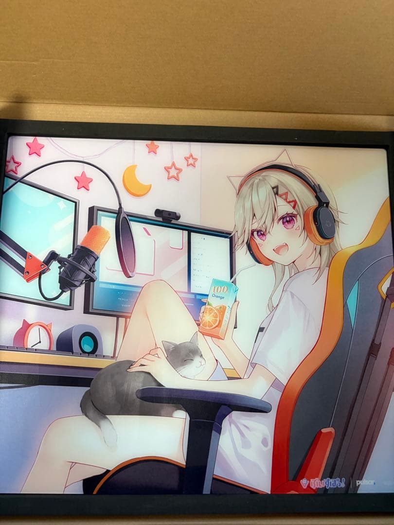 ガラスマウスパッド　vspo ぶいすぽ　小森めと ぶいすぽっ！公式ブランド『VSPO! GEAR』第2弾として「マウスパッド