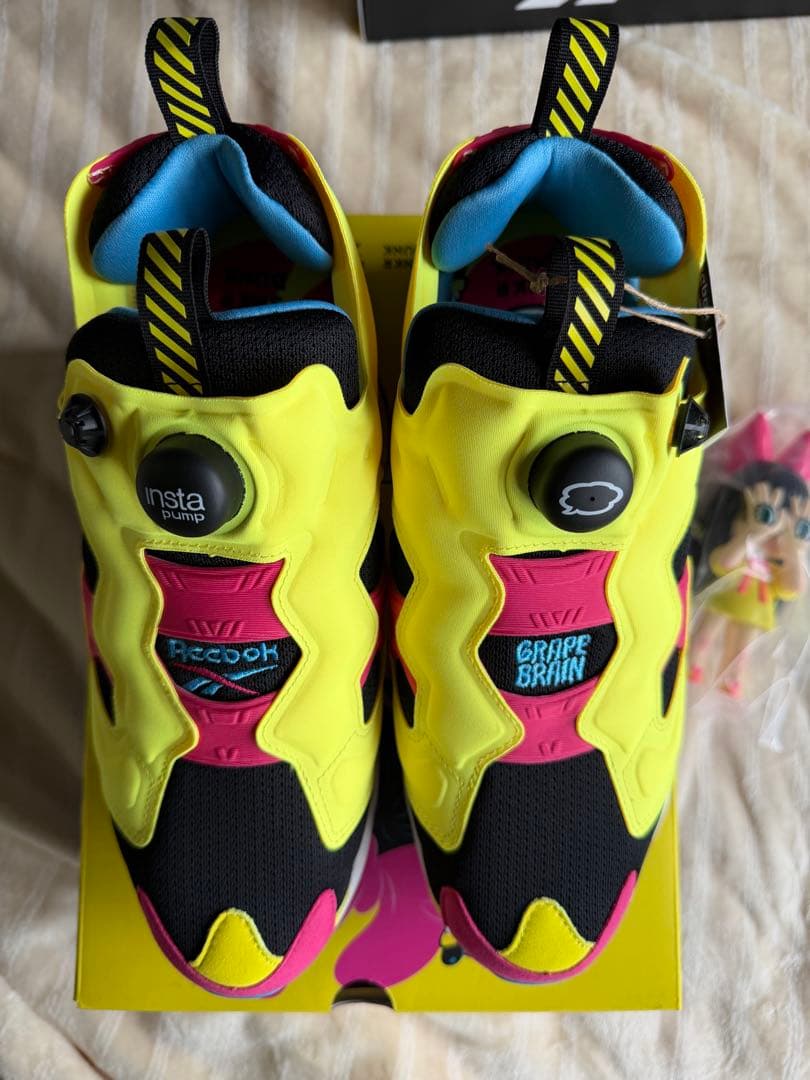 Reebok INSTAPUMP FURY 94 GRAPE BRAIN - 靴最高 の