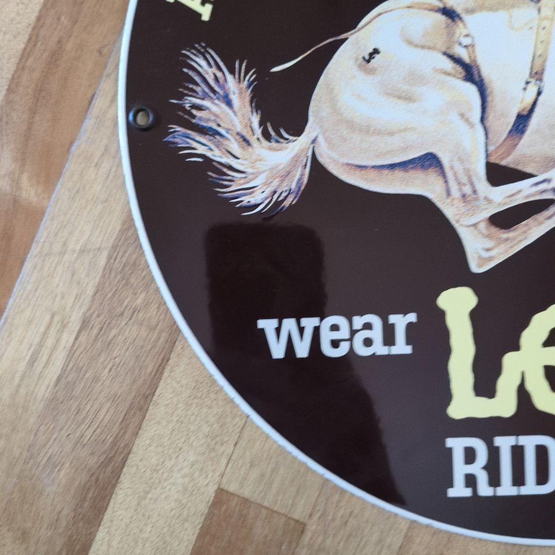 t*e様 Lee Riders サインプレート ホーロー看板 t*e様 Lee Riders