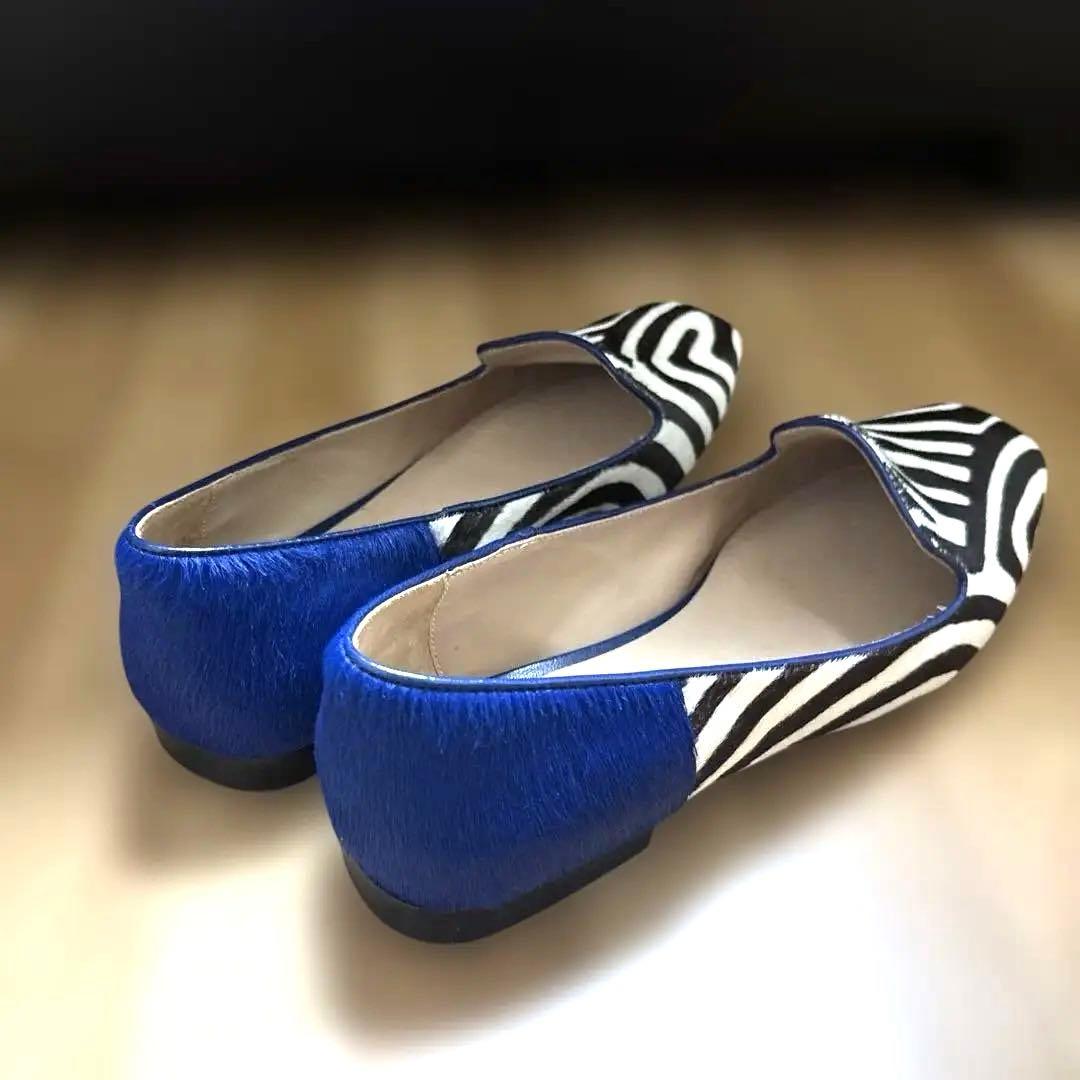 MaxMara 】ゼブラ柄 ローファー / 37サイズ - メルカリ