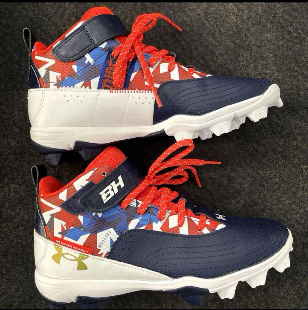 アンダーアーマー Harper 7 Mid USA RM Jr. 23.5cm