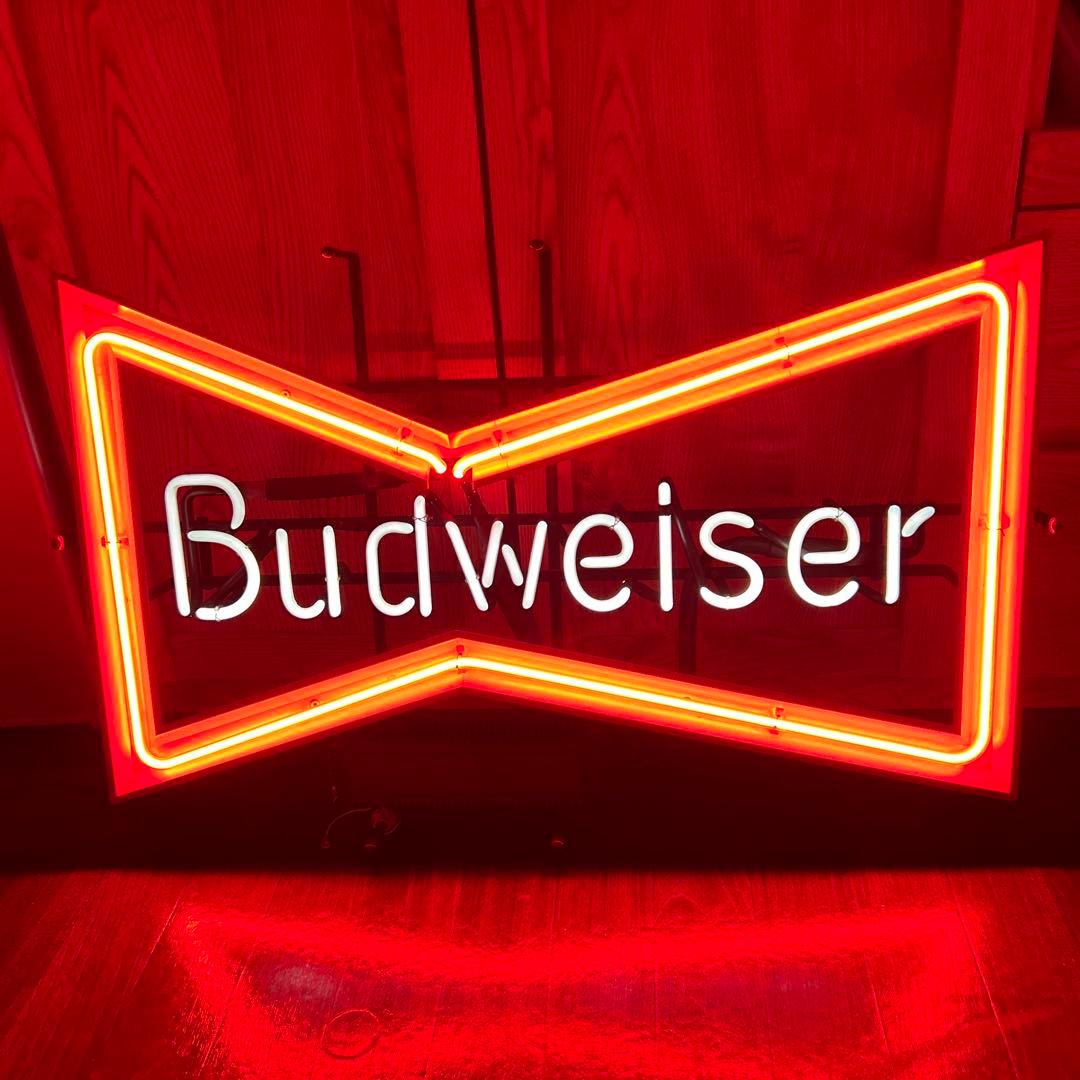 Budweiser ネオンサイン バドワイザー Budweiser アメリカン ビール ネオンサイン ネオン看板