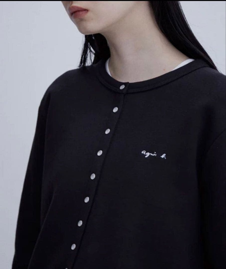 新品 agnes b.× ADAM ET ROPE裏起毛 カーディガン