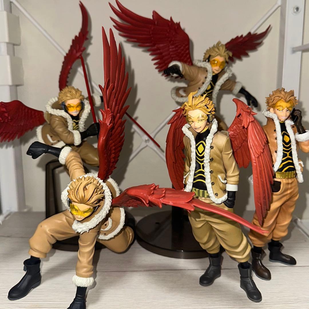 ヒロアカ ホークス フィギュア 5体 まとめ売り - メルカリ