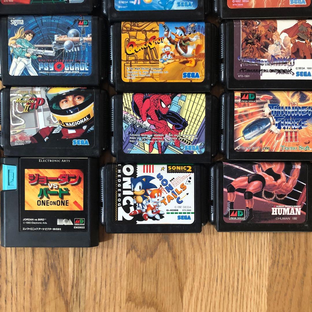 メガドライブ本体、ソフト21本セット - メルカリ