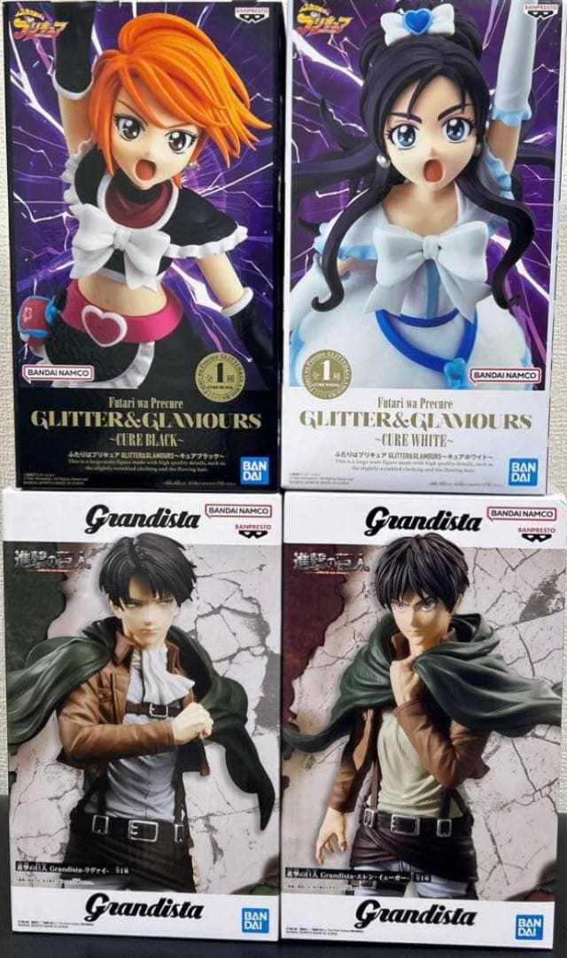 進撃の巨人 Grandista グランディスタ プリキュア フィギュアセット