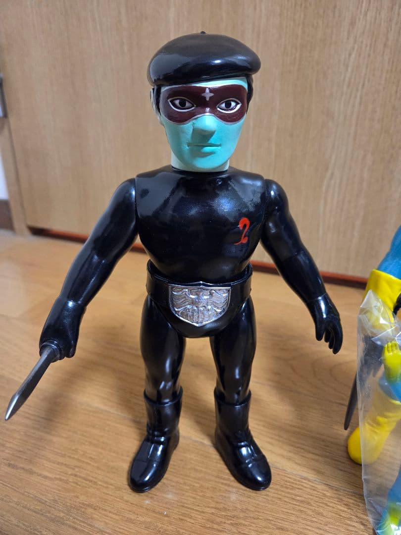 東映レトロソフビコレクション ショッカー戦闘員(黒・ベレー帽