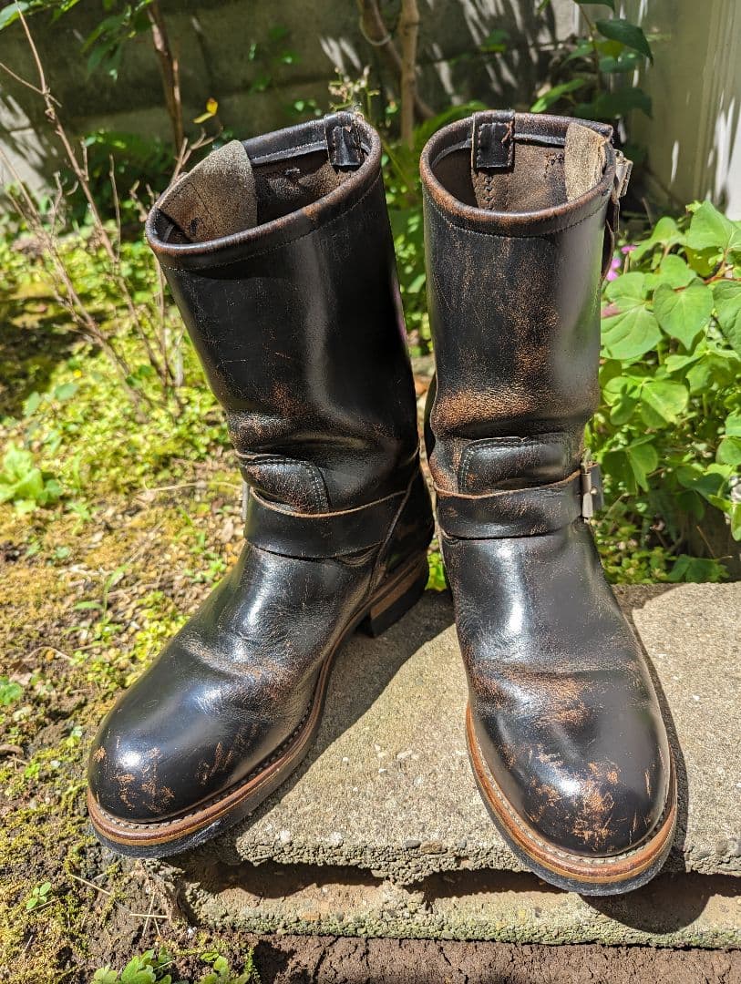 REDWING PT83 2268 7D 縦羽 エンジニアブーツ 茶芯 - メルカリ