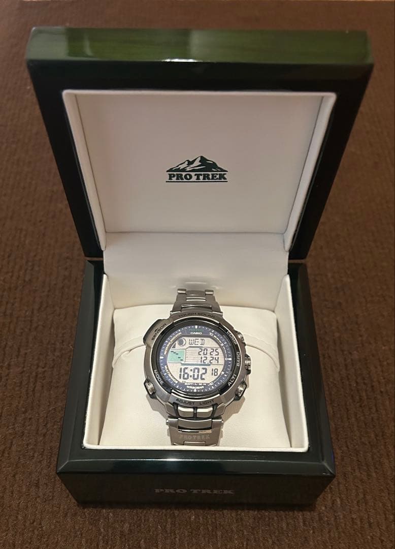 PRO TREK MANASLU デジタル腕時計 Casio Pro Trek Manaslu PRX-8001YT-7JF (Japan Exclusive) - Shopping