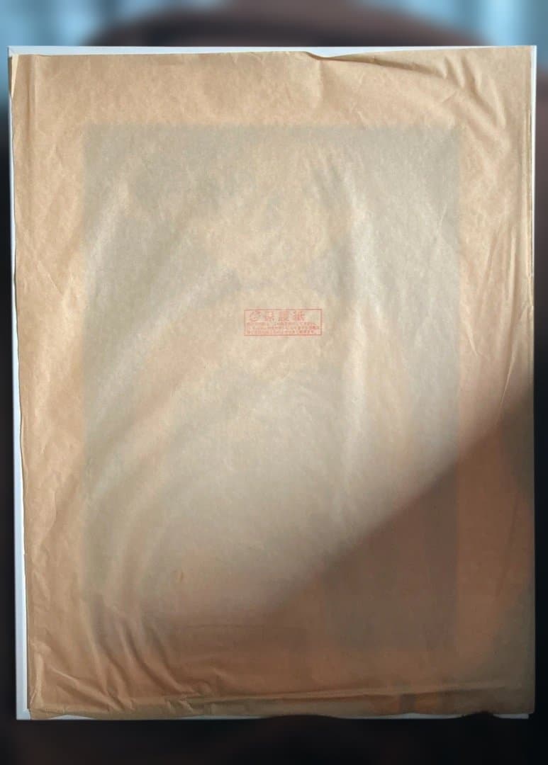 新品直筆絵画『原マスミ／黒ガーター』豪華（大衣）額付